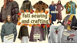 what I am sewing this fall 🍂 🍁