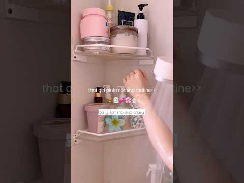 Aesthetic Morning Routine Mini Vlog ☀️✨ | That Girl Productive Start#shorts#beauty