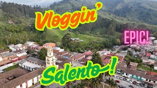 Learning about coffee in Salento, Colombia and exploring the epic Cocora Valley!
