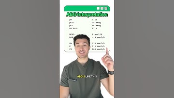 How to Interpret ABG: Part 1 🧪#medstudent #medschool #usmle #usmlestep1 #osce #icu #doctor