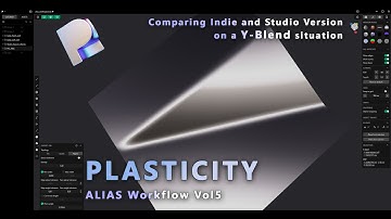 Plasticity 3D workflow examples I stole from Alias Tutorial VoL5 ;-) Indie vs Studio | Y-Blend