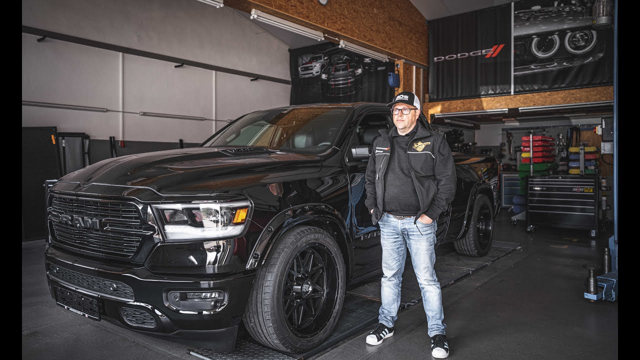 19 Ram 1500 4wd Tieferlegung Youtube