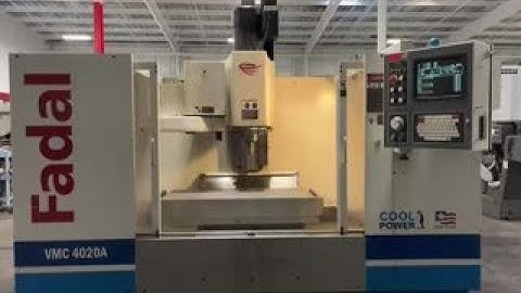 Fadal 4020A HT CNC Vertical Machining Center – 4th Axis Ready