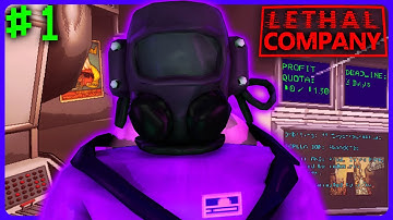 Lethal Company | My First Day On The Job! What Could Possibly Go Wrong? [Part 1]