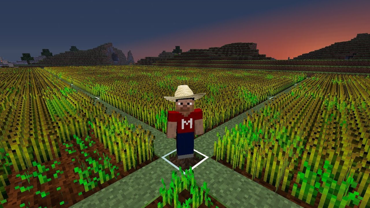 Minecraft Episode 75 - Huge Wheat Farm 