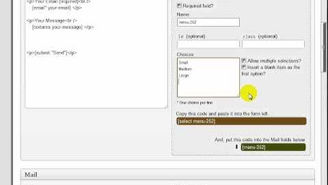 20- How to Customize Your Contact Form-  WordPress Tutorial v3.4