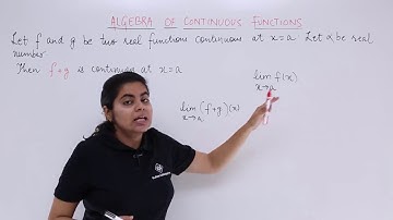 Class 12th – Sum of continuous functions | Continuity and Differentiability | Tutorials Point