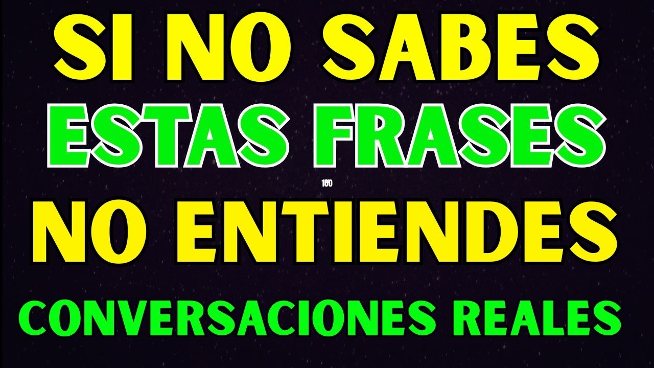 🚨🇺🇸 Si no sabes estas frases, NO entiendes conversaciones reales