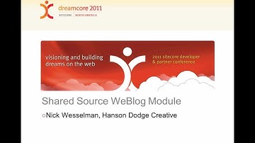 Sitecore Virtual User Group August 2011