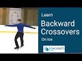 Learn Backward Crossovers on Ice the Easy way! Ice Skating Tutorial by Ice Coach Online