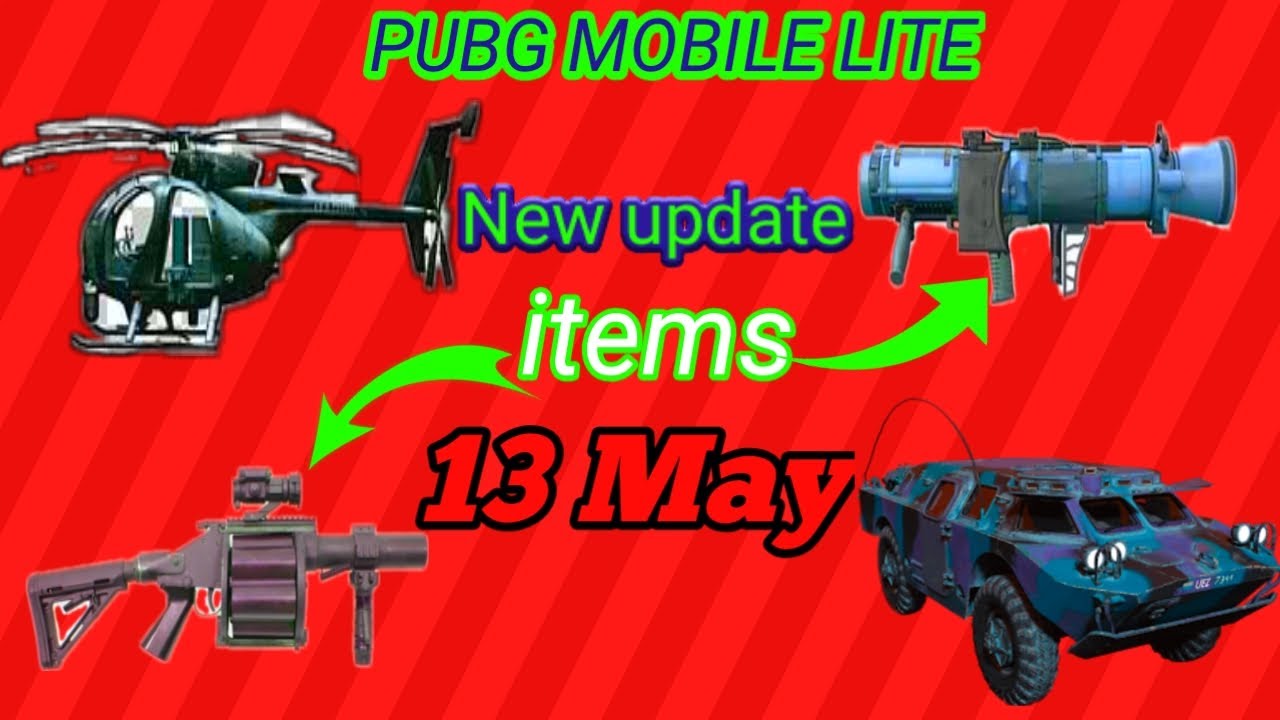 PUBG MOBILE LITE | New update | upcoming items | launch ...