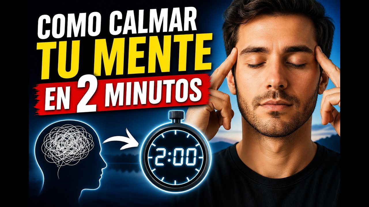 Como calmar tu mente en 2 minutos - YouTube