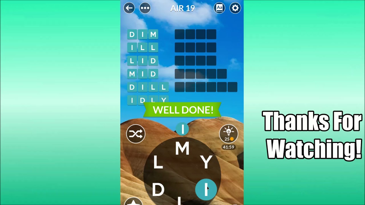 Wordscapes Uncrossed Air 19 Youtube