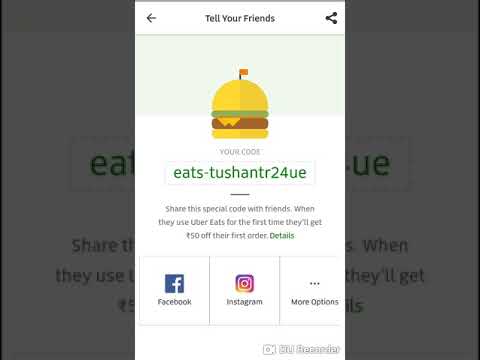 Uber Eats Invite Code You Uber Eats Invite Code