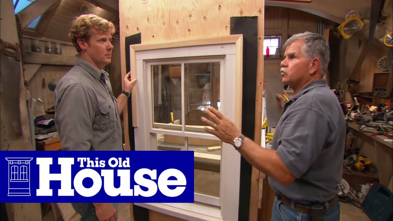 How to Flash a Window | This Old House