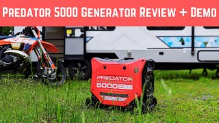 Predator 5000 Generator Review and Demo (Harbor Freight) | Off Grid Toy Hauler Life!