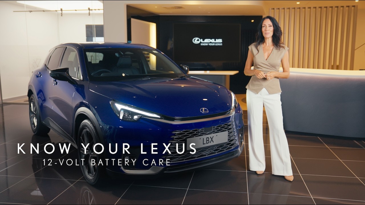 12-volt Battery Care | Know Your Lexus - YouTube