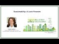 Kristen sullivan  sustainability a look forward  2020 wall street green summit