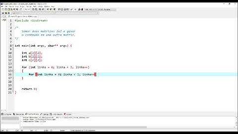 TLP - Aula 05 - Trabalhando com Vetores e Matrizes em C++ - Parte 06
