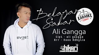 BELAJAR SABARA VERSI KARAOKE - ALI GANGGA | LAGU TARLING ANYAR