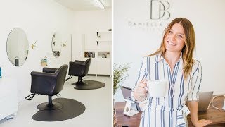 My Salon Tour! Now Open! // Daniella Benita Hair Studio // Los Angeles Hair Salon