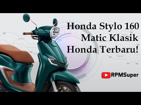 Honda Stylo 160 Indonesia, Motor Matic Terbaru Honda!