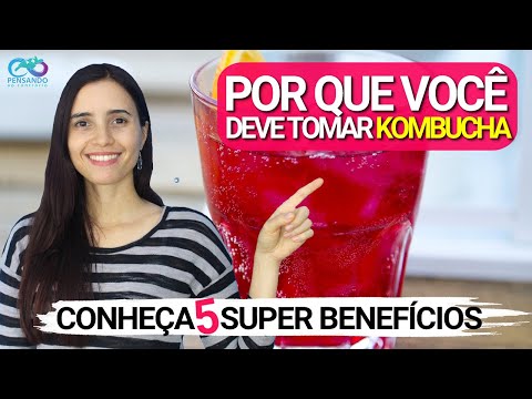 Vídeo: Os Benefícios E Malefícios Da Bebida De Kombuchá