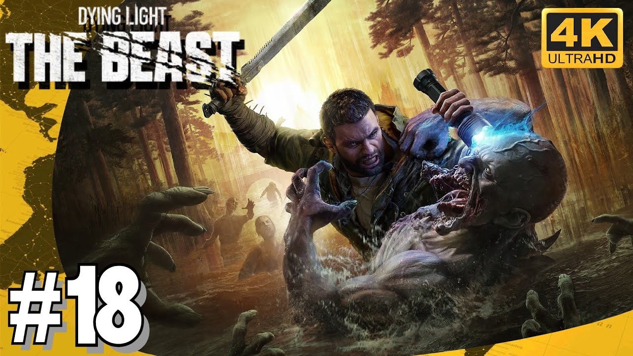 DYING LIGHT THE BEAST - Toutes les quêtes Annexes - Bon samaritain  TROPHÉE / SUCCÈS  4K