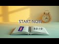 2 Hours of Extreme Productivity 🚀 Study With Me 50/10 (Upbeat Music)