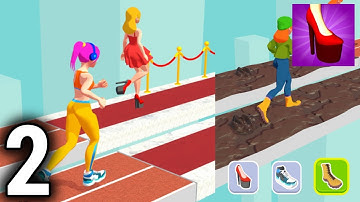 Shoe Race - Gameplay / Walkthrough Part 2 (IOS & Android Game)