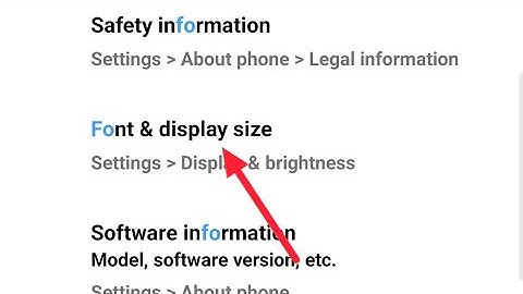 Vivo y20i font & display size setting,How to change font & display size in Vivo y20i