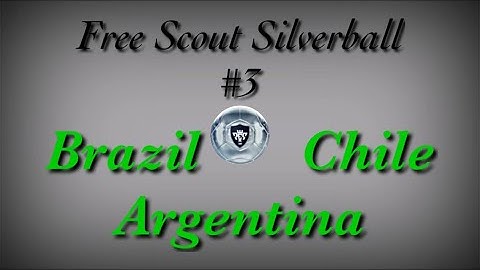 Freescout Silverball #3 | “Brazil - Chile - Argentina” LEAGUE