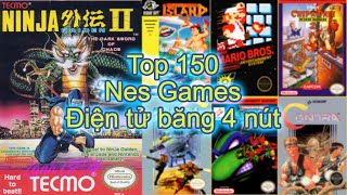 Top 150 NES GAME / 150 trò chơi điện tử băng 4 nút hay nhất || game tuổi thơ dữ dội screenshot 4