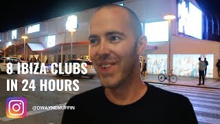 8 Ibiza nightclubs in 24 hours SOBER! Can you do it?