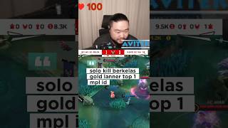 "GAK ADA OBAT! Solo Kill Berkelas Goldlaner Nomor 1 MPL ID!"#shorts #mobilelegends #mpltricks