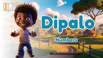 Learn Numbers 1 to 10 in Setswana | Fun and Easy Counting for Kids!