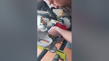 Check your miter saw for square and make adjustments periodically