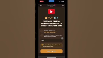 Memefi Code | THE TOP 5 CRYPTO ALTCOINS YOU NEED TO INVEST IN BEFORE 2025