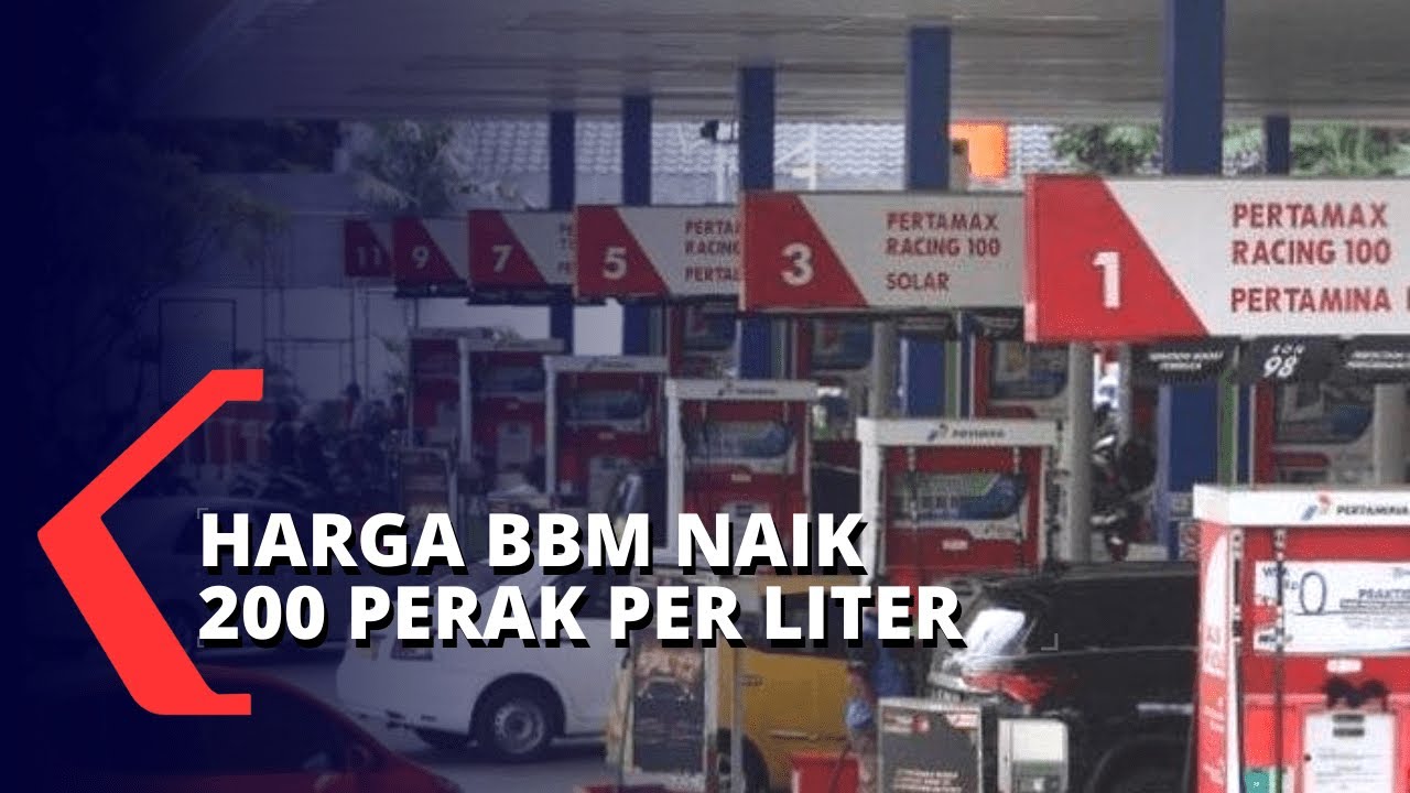 Harga BBM Pertamina di Sumatera Utara Naik Rp 200 per liter - YouTube