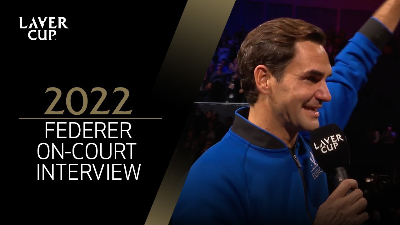Roger Federer On-Court Interview | Laver Cup 2022 – Laver Cup
