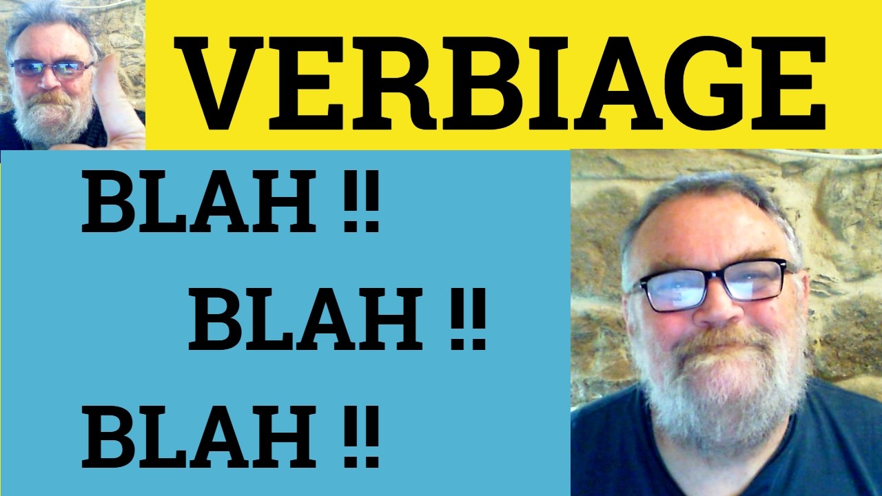 😎 Verbiage Meaning - Verbiage Defined - Verbiage Examples - Verbiage ...