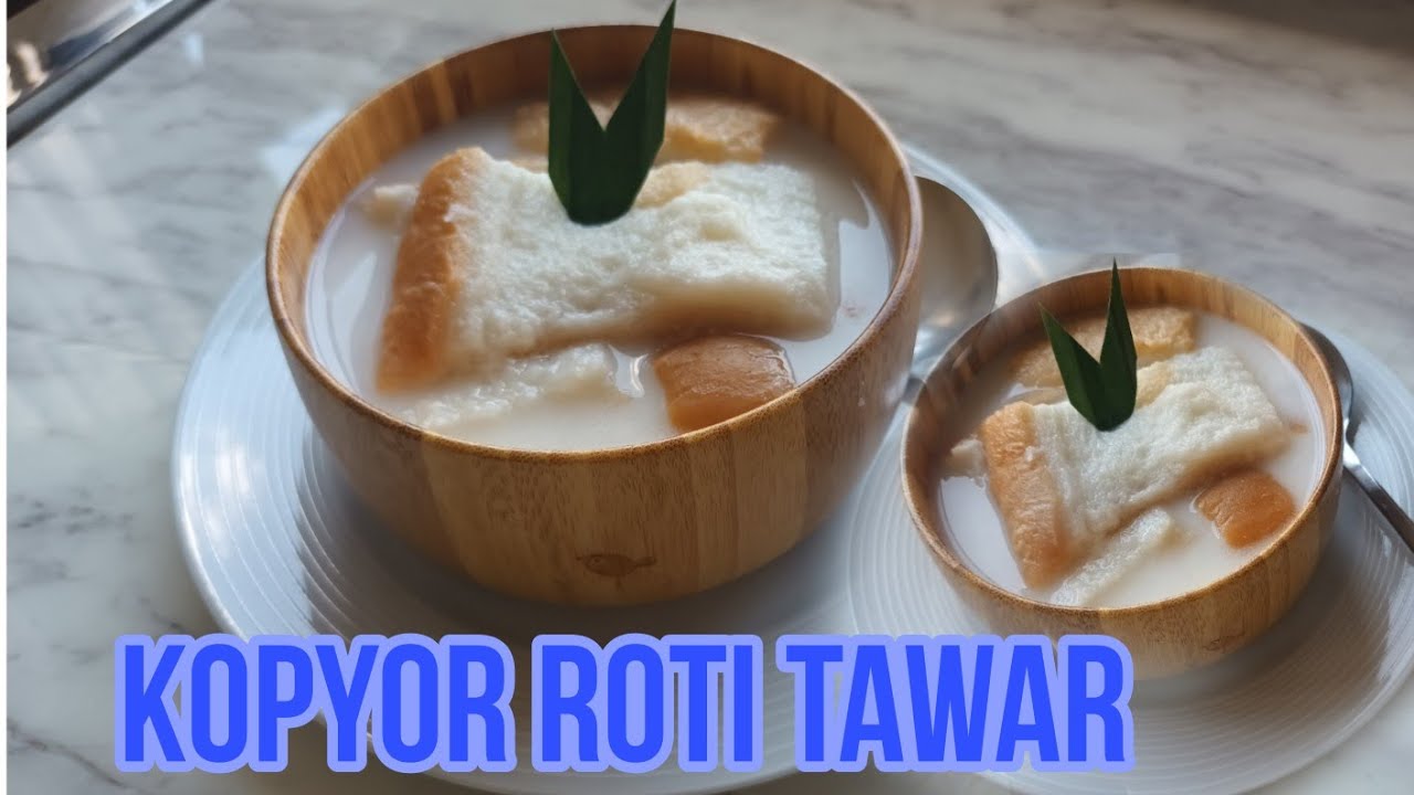 Kopyor roti tawar|resep mudah dan simple - YouTube