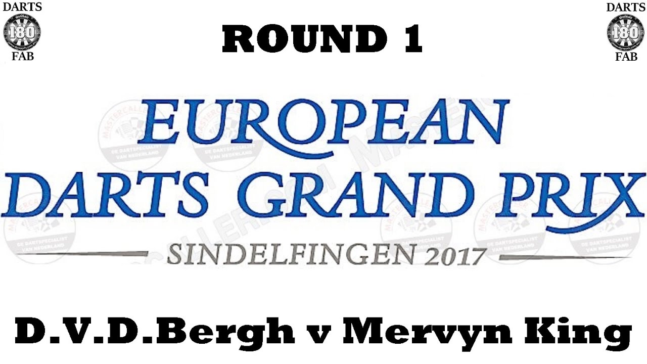 darts distance HappyBet European Darts Grand Prix - Round 1 [13of16]: Dimitri Van den Bergh v Mervyn King