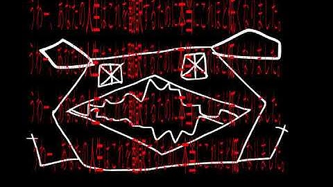 Vib Ribbon on PS1 but something is wrong