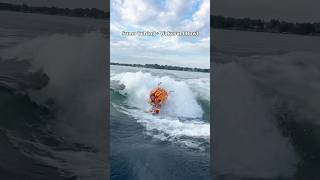 Sumo Tubing in the Double Wakesurf Wave! 🏄🏻‍♂️