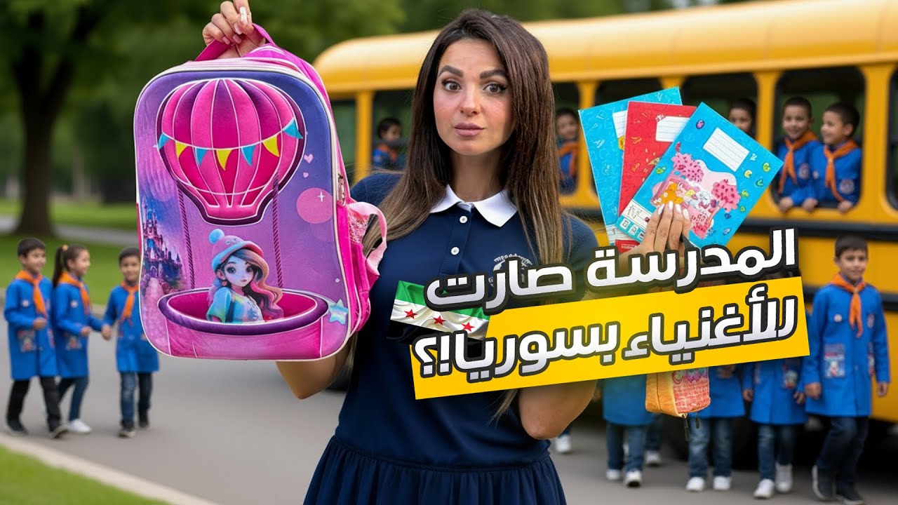 تكاليف تجهيزات المدارس في سوريا لعام 2025😨( تفاجأت بفرق الاسعار)😱