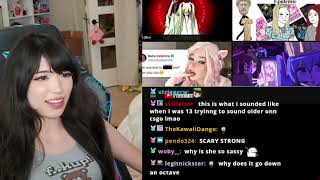 Emiru's 👧Ai voice and her Reaction