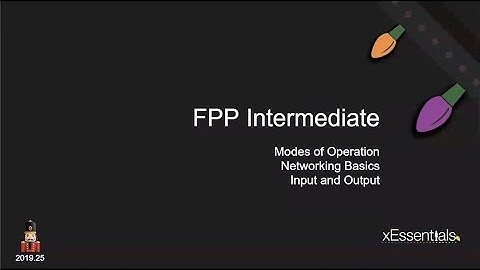 xEssentials S2E18 FPP Intermediate