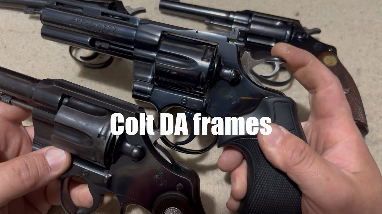 Revolvers doble acción de Colt del SXX : denominaciones, historia!…