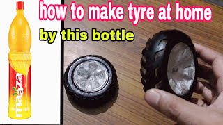 how to make tractot tyres at home/toy car tyre kese banaye/how to make tyres at home/miniature tyre